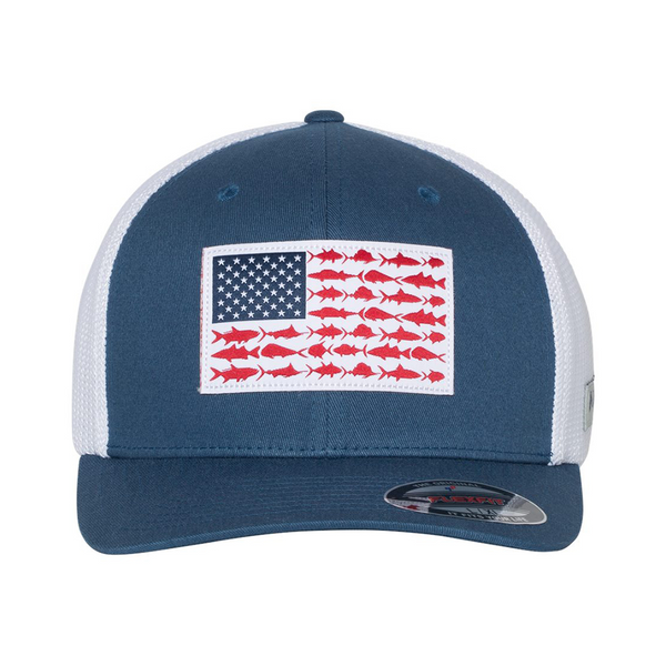 Columbia - Night Tide Fish Flag Mesh Back – Colorado Hat Company