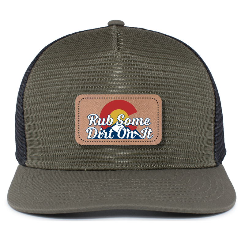 P724_Loden_Black_PH_Rub Some dirt on it CO style_patch hat